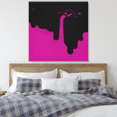 Drucken Sie die robuste Leinwand. Leinwanddruck (Insitu (Schlafzimmer))