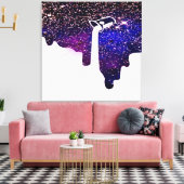 Drucken Sie die robuste Leinwand. Leinwanddruck (Insitu (Wohnzimmer))