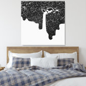 Drucken Sie die robuste Leinwand. Leinwanddruck (Insitu (Schlafzimmer))