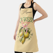 Drücken Sie die Tageslemonen Personalisiert Schürze (InSitu)