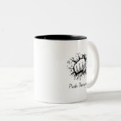 Drücken Sie durch inspirierende Tasse (VorderseiteRechts)