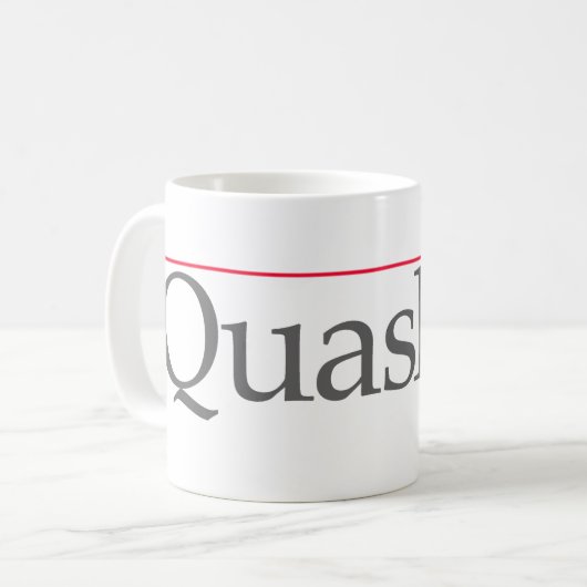 "Drücken Sie es!" unter -- Kaffeetasse (Vorderseite Links)