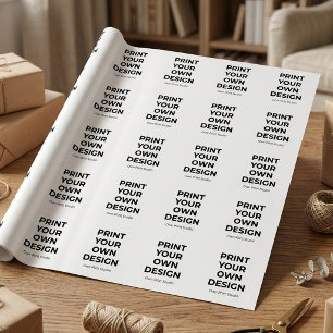 Drucken Sie Ihr eigenes Design Mein eigenes auf Geschenkpapier