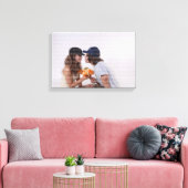 Drucken Sie *Ihr* Foto. Leinwanddruck (Insitu (Wohnzimmer))