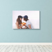 Drucken Sie *Ihr* Foto. Leinwanddruck (Insitu (Holzboden))