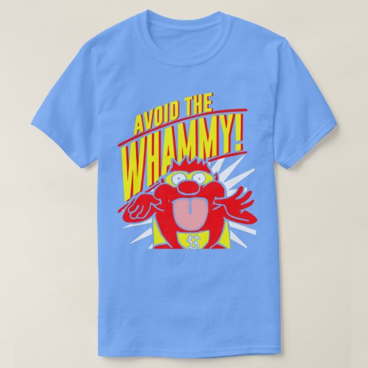 Drücken Sie Ihr Glück Vermeiden Sie die Whammy Vin T-Shirt (Design vorne)