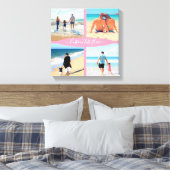 Drucken Sie Ihre Bilder-Collage-Leinwand mit Text  Leinwanddruck (Insitu (Schlafzimmer))