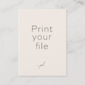 DRUCKEN SIE IHRE DATEI: Karte 2,5 x 3,5 Zoll (Rückseite)