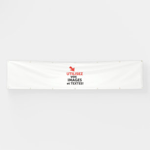 Drucken Sie Ihre Designs online auf Französisch Banner