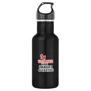 Drucken Sie Ihre Designs online auf Französisch Edelstahlflasche
