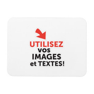 Drucken Sie Ihre Designs online auf Französisch Magnet