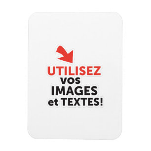 Drucken Sie Ihre Designs online auf Französisch Magnet
