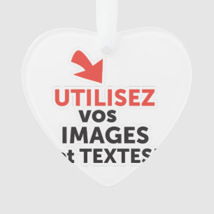 Drucken Sie Ihre Designs online auf Französisch Ornament