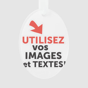 Drucken Sie Ihre Designs online auf Französisch Ornament