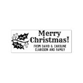 Drucken Sie Ihre eigene Weihnachtsgeschenk-Tag-Nac Gummistempel (Prägung)