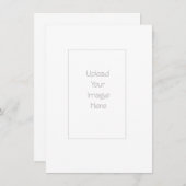 Drucken Sie Ihre eigenen Einladungen - Größe 4.25 (Vorne/Hinten)