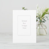 Drucken Sie Ihre eigenen Einladungen - Größe 4.25 (Stehend Vorderseite)