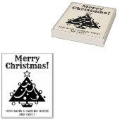 Drucken Sie Ihre eigenen Weihnachtskarten Gummistempel (Stempel)