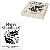 Drucken Sie Ihre eigenen Weihnachtskarten Gummistempel (Stempel)
