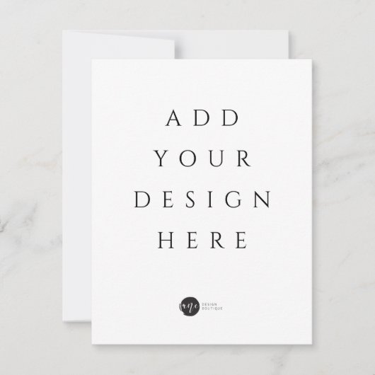 Drucken Sie Ihre Karte / Einladung in beliebiger G (Vorderseite)