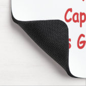 Drücken Sie Mousepad (Ecke)