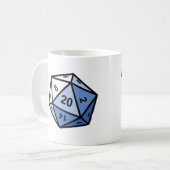 Drücken Sie nicht Ihre Glück-Tasse Kaffeetasse (Vorderseite Links)