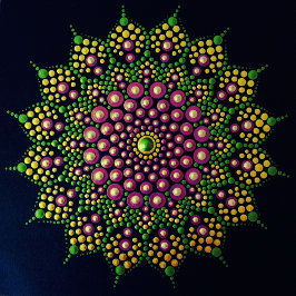 Drucken Sie sich ein eigenes Mandala Template Post Poster