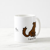 Drücken Sie sich Kaffee-Tasse aus Kaffeetasse (VorderseiteRechts)