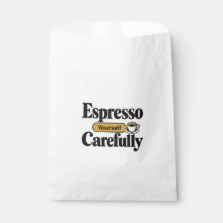 Drücken Sie sich mit Espresso sorgfältig aus | Lus Geschenktütchen