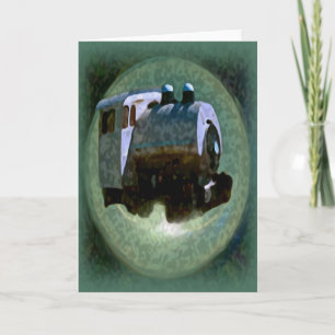 Drücken Sie Zug Karte