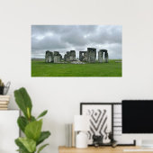 DRUCKEN | Stonehenge 35" x 20" Poster (Heimbüro)