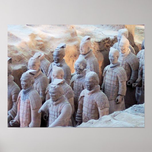 DRUCKEN - Terracotta Warriors Xián China Poster (Vorne)