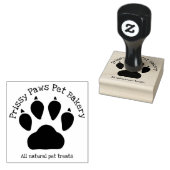 Drucken und Geschäftstext mit Namen einfügen Gummistempel (Stempel)