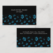 Drucken und Groomen der Comb in blauer Farbe einfü Visitenkarte (Vorne/Hinten)