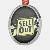 Drucken verkaufen ornament aus metall (Links)