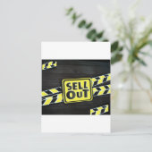 Drucken verkaufen postkarte (Stehend Vorderseite)