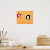 Drucken "versucht" poster (Küche)