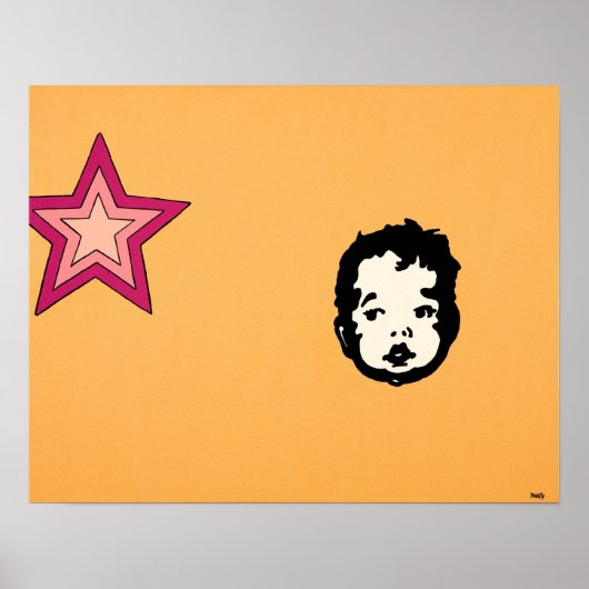 Drucken "versucht" poster (Vorne)