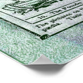 Drucken von Bildbezeichnungen im Puzzle Poster (Ecke)