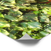 Drucken von Fensterfeldern anpassen Poster (Ecke)