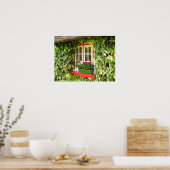 Drucken von Fensterfeldern anpassen Poster (Küche)