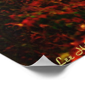 Drucken von Feuer- und Eiswald-Ölgemälden Poster (Ecke)