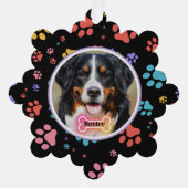 Drucken von Foto und Namen für benutzerdefinierte Ornament Karte (Vorderseite)