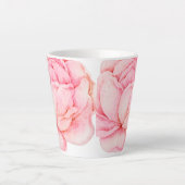 Drucken von handgemalten Peonies Milchtasse (Vorderseite)