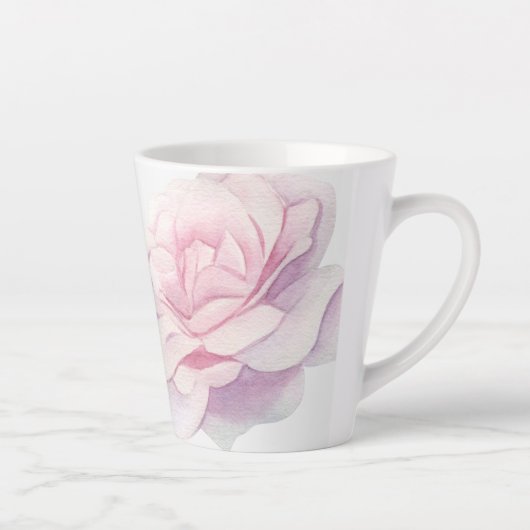 Drucken von handgemalten Peonies Milchtasse (Rechts)