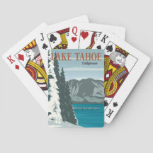 Drucken von Karten für den Lake Tahoe
