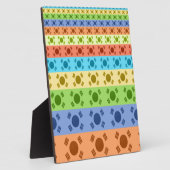 Drucken von mehrfarbigen koreanischen Flaggen Fotoplatte (Seite)