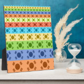 Drucken von mehrfarbigen koreanischen Flaggen Fotoplatte (Seite)