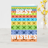 Drucken von mehrfarbigen koreanischen Flaggen Karte (Gelbe Blume)