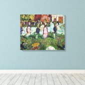 Drucken von Originalgemälden Griesische Festspiele Leinwanddruck (Insitu (Holzboden))